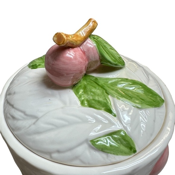 Fruit Du Jour Cherry Shafford Tea Pot with Lid Fruit Series 6 Cups Measurements - Picture 4 of 8